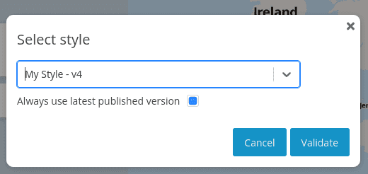use latest datastyle