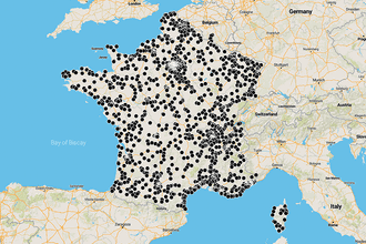 Réseau stations services